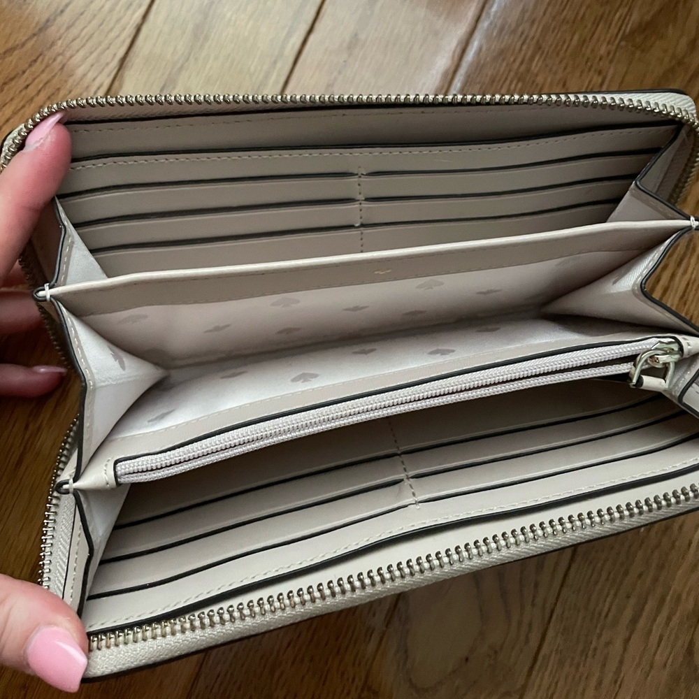 Kate Spade Large Shimmery Wallet - Picture 5 of 12